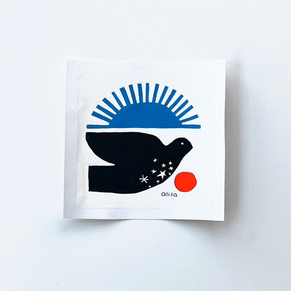 Blue Sun Bird