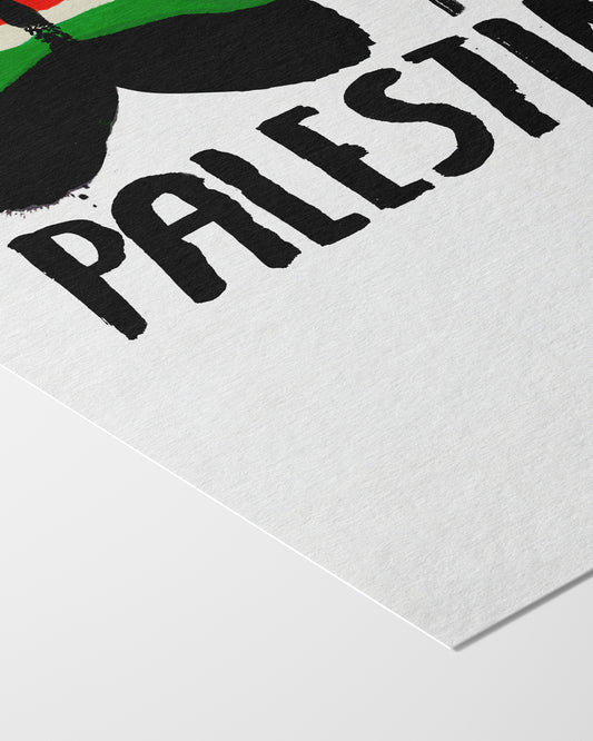 Free Palestine Butterfly
