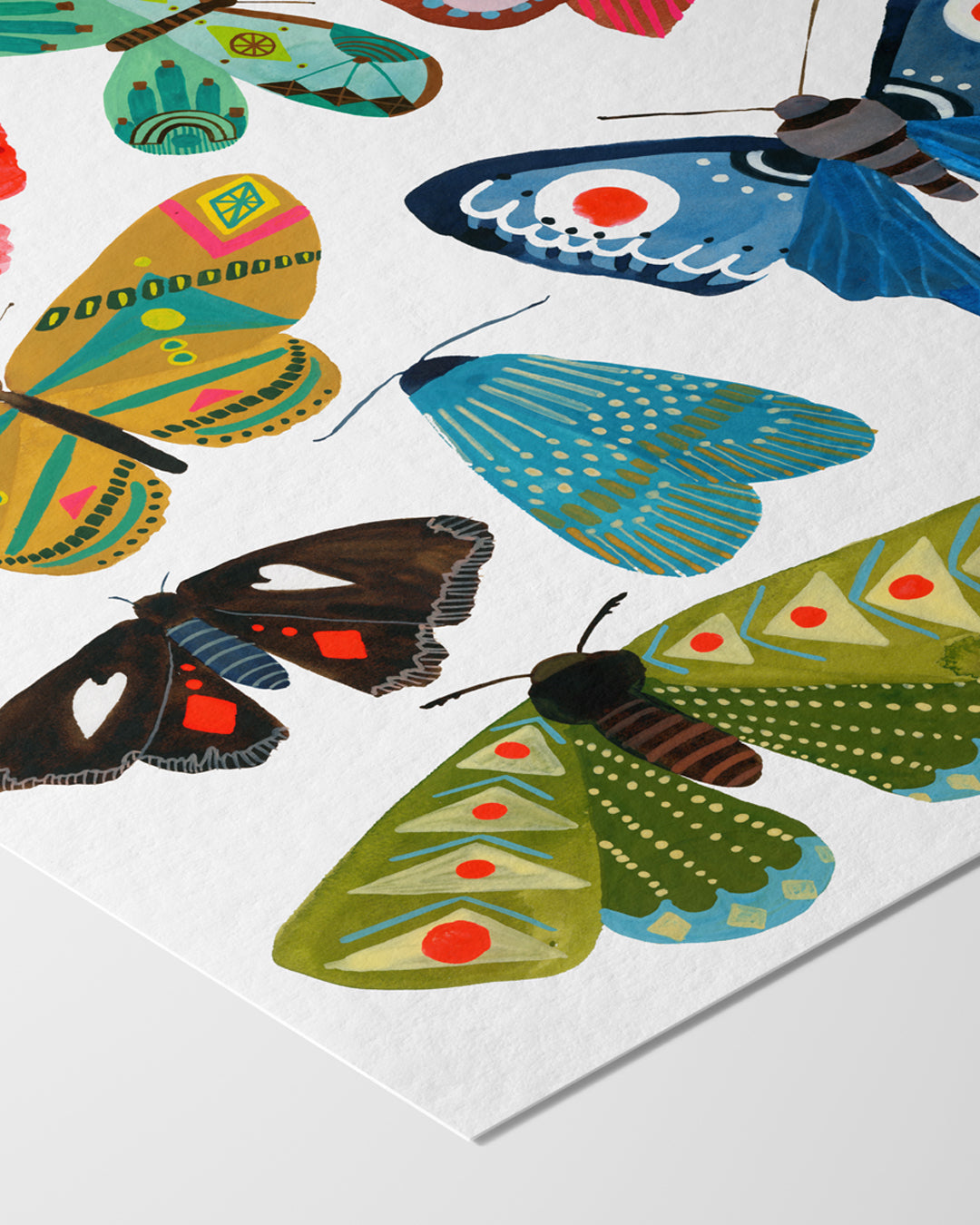 Moths Print