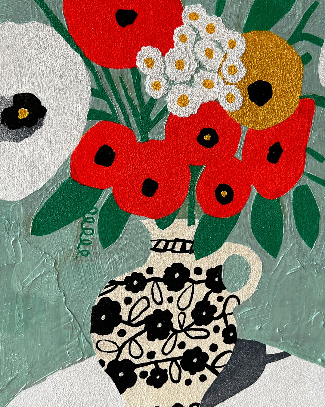 Orange Poppies Still Life