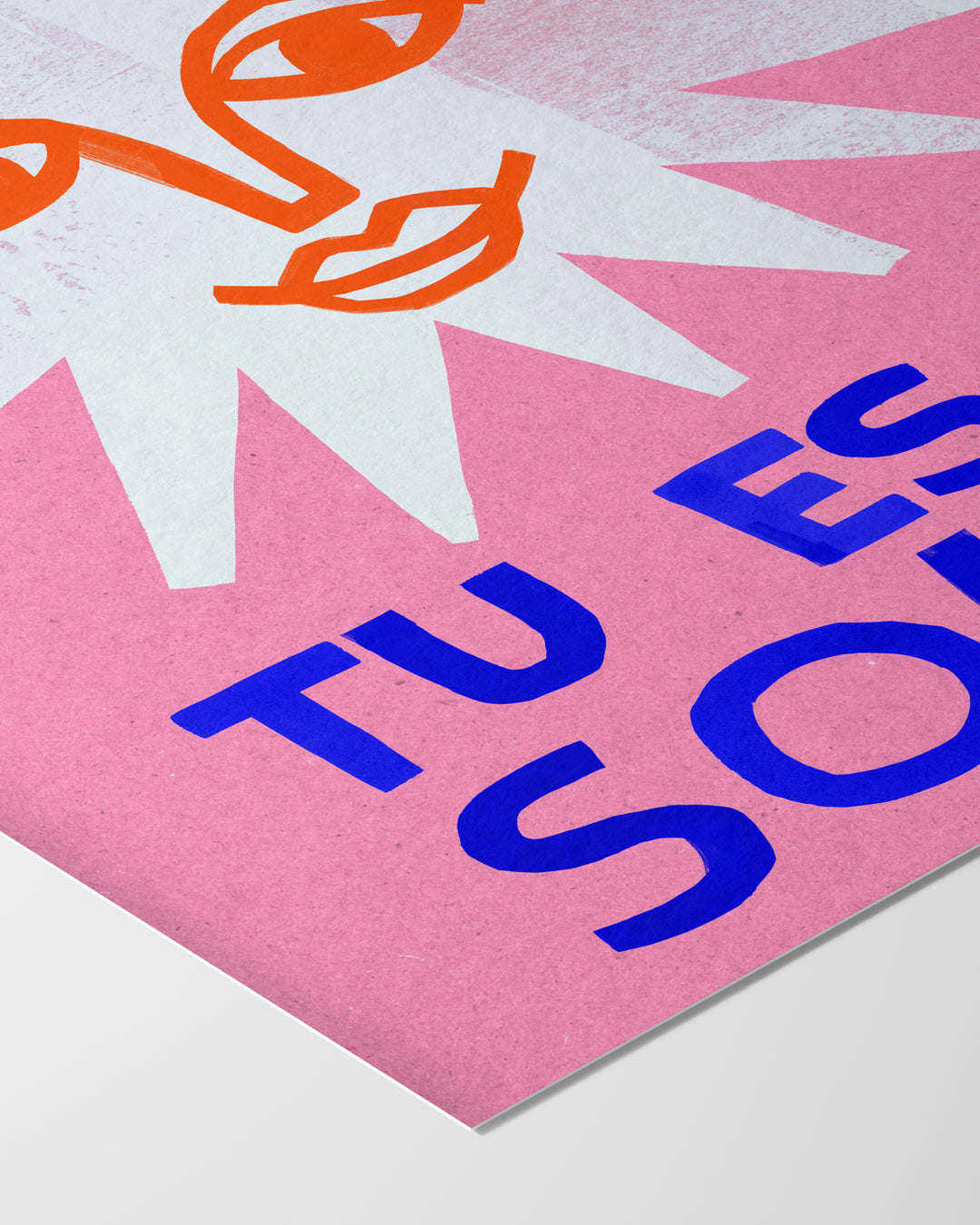 Tu Es Le Soleil Print