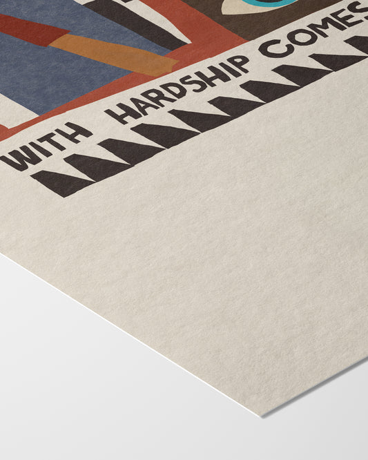 With Hardship Comes Ease