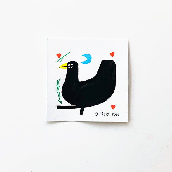 Crazy Black Bird