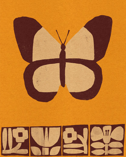 Butterfly & Blooms