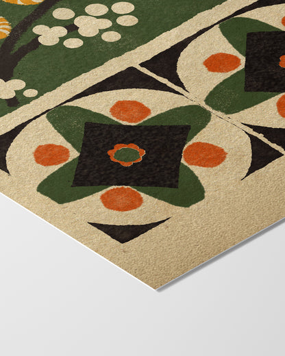 Moonlit Wildflowers & Horse Vase