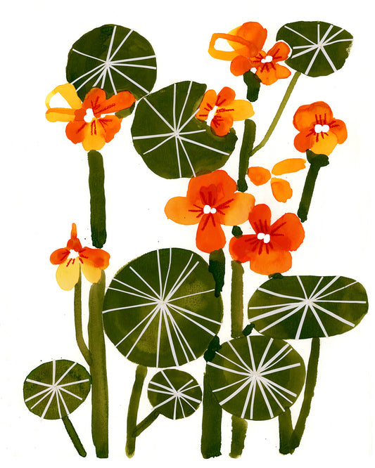 Nasturtium Print