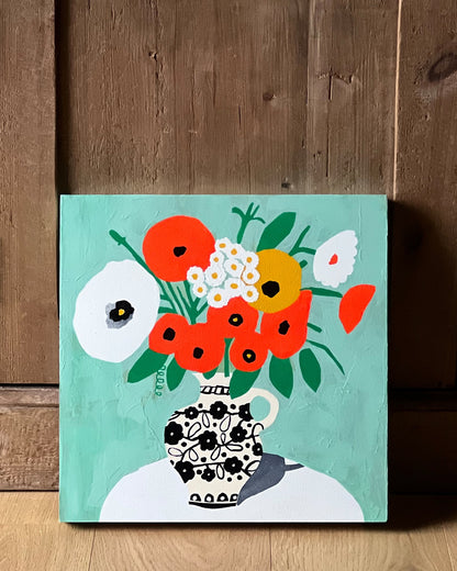 Orange Poppies Still Life