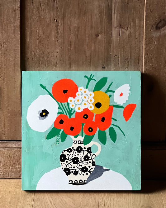 Orange Poppies Still Life