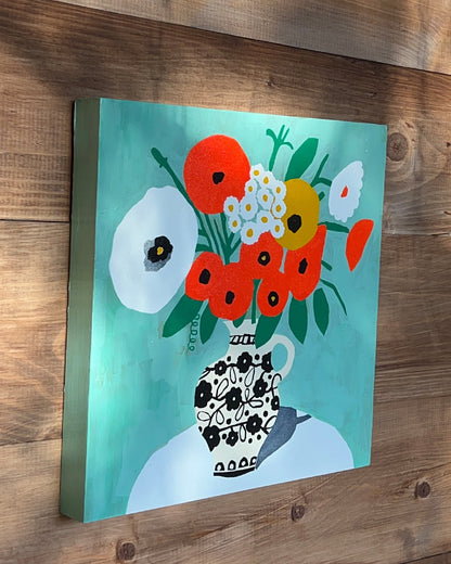 Orange Poppies Still Life