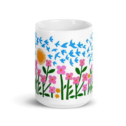 Sun Bird Mug