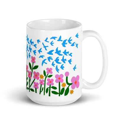 Sun Bird Mug