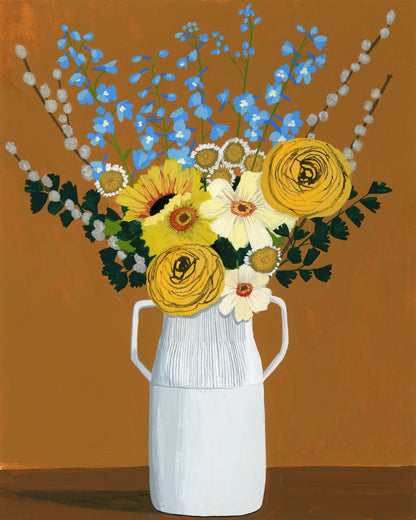 Warmth Of Summer Flower Boutique Print