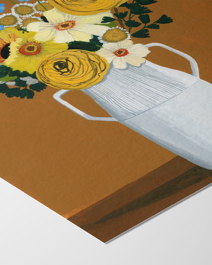 Warmth Of Summer Flower Boutique Print